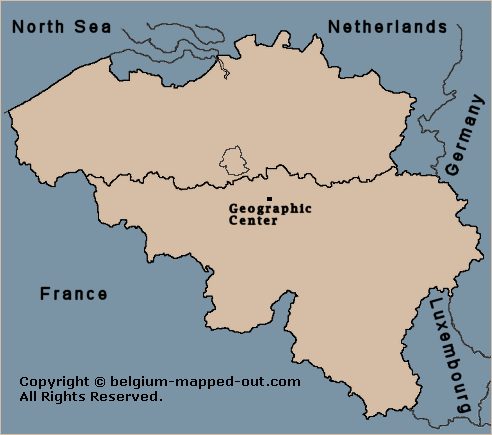 The Geographic Center of Belgium