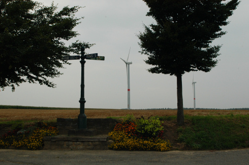 Wind farm in Perwez