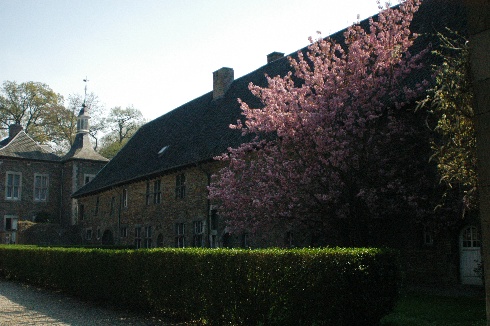 Val-Dieu Abbey, right-side after the main entrance