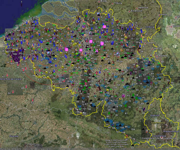 Total View of POIs