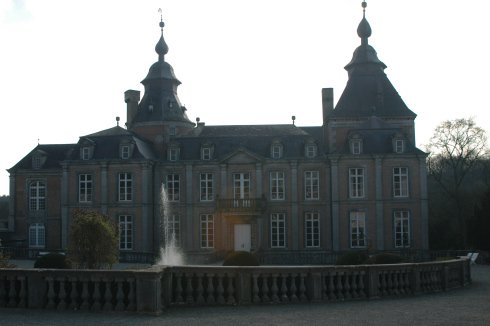 Modave castle in Modave