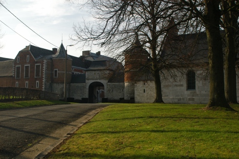 Oultremont castle in Warnant-Dreye