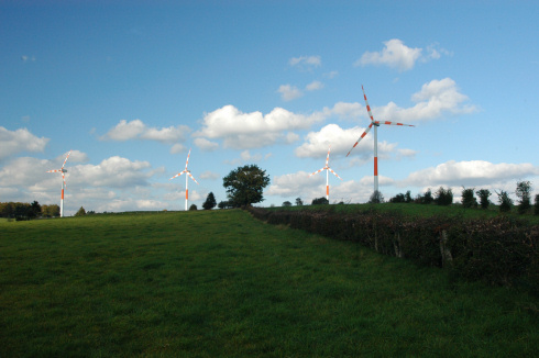 Wind farm in Bütgenbach