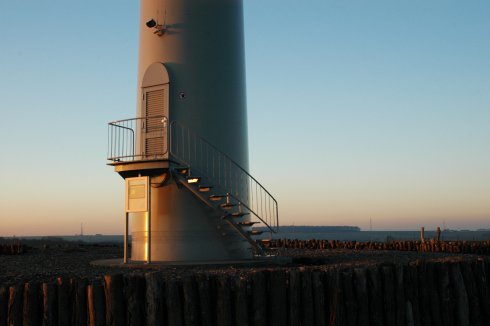 Two Wind Turbines in Houyet